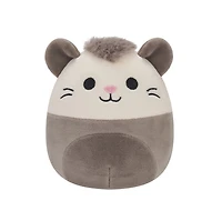 Squishmallow 5" - Luanne l'opossum gris et blanc