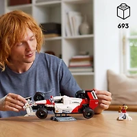 LEGO Icons McLaren MP4/4 & Ayrton Senna Model Car for Adults 10330
