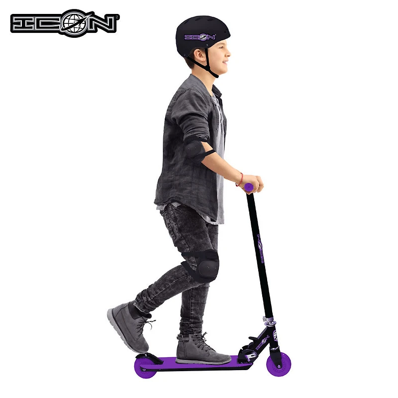 Icon Supreme 100Mm Light Up Wheel Scooter