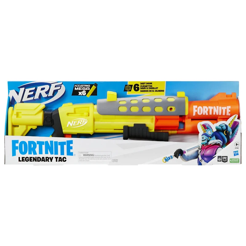 Nerf Fortnite, blaster à pompe Legendary TAC - Notre exclusivité