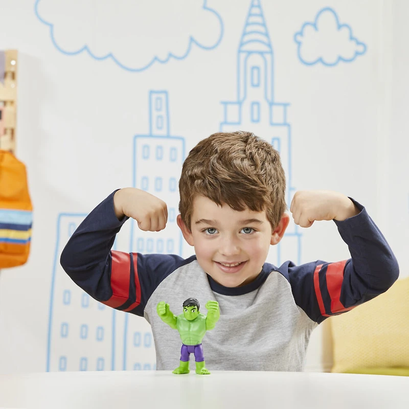 Marvel Spidey and His Amazing Friends Hulk Hero Figure Toy