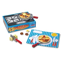 Melissa and Doug - Wooden Flip and Serve Pancake Set