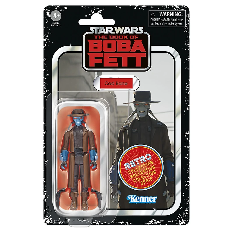Star Wars Retro Collection, Cad Bane, figurine de 9,5 cm, Star Wars : Le livre de Boba Fett