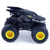 Monster Jam, Monster truck Batman officiel, véhicule en métal moulé, série Heros et Villians, échelle 1:64