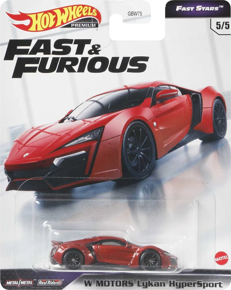 Hot Wheels W MOTORS Lykan Hypersport