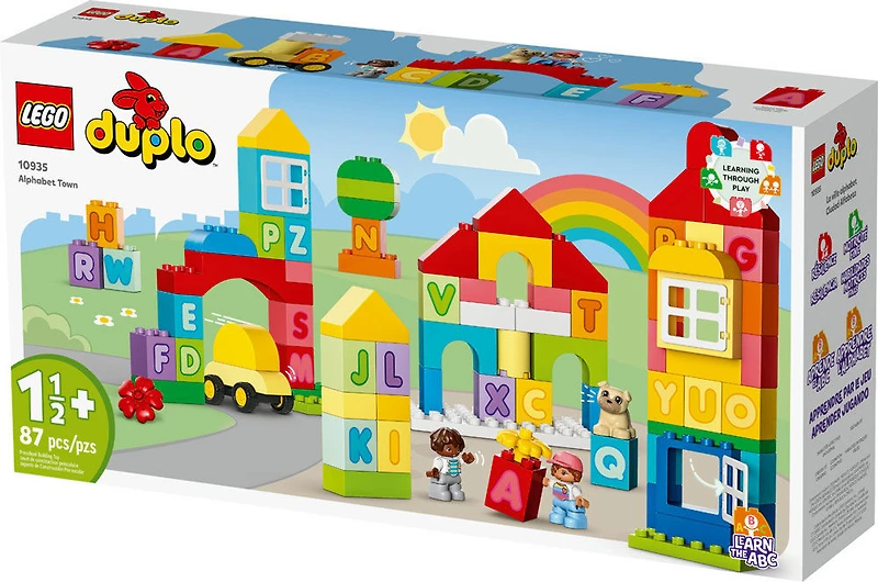 LEGO DUPLO Classic La ville alphabet 10935 Ensemble de jeu de construction (87 pièces)