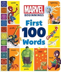 Marvel Beginnings: First 100 Words - English Edition