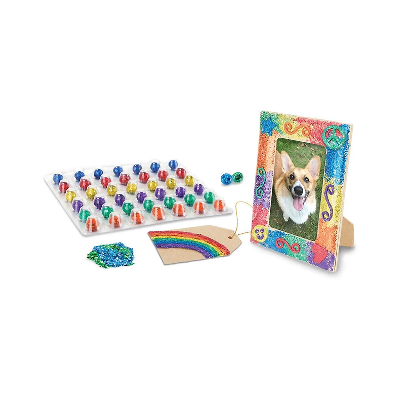 Pois arc-en-ciel Crayola Glitter Dots