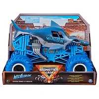 Monster Jam, Official Megalodon Monster Truck, Collector Die-Cast Vehicle