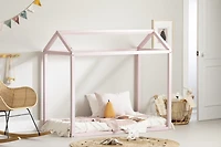 Sweedi Maison lit pour enfant Bambin Rose