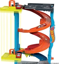 Hot Wheels- Ville - Coffret de jeu - Tour Spirale transformable