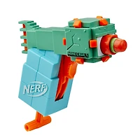 Nerf Microshots Minecraft, mini-blaster Guardian, design du monstre de Minecraft