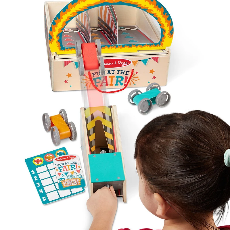Melissa and Doug - Fun At The Fair-Fire Jumper Stunt Car