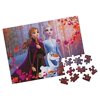 La Reine des neiges 2, Puzzle de 100 pièces dans une boîte en forme de tour