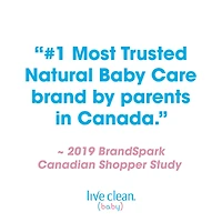 Live Clean Baby - Moisturizing Skincare Essentials Gift Set