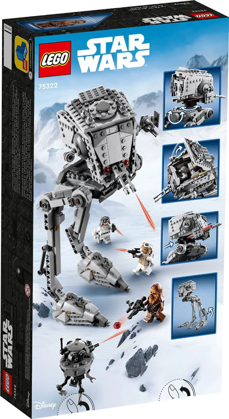 LEGO Star Wars Hoth AT-ST 75322 Building Kit (586 Pieces)