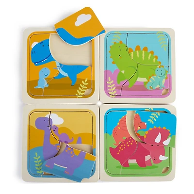 Imaginarium Discovery - Wooden Baby Animal Puzzle Assortment