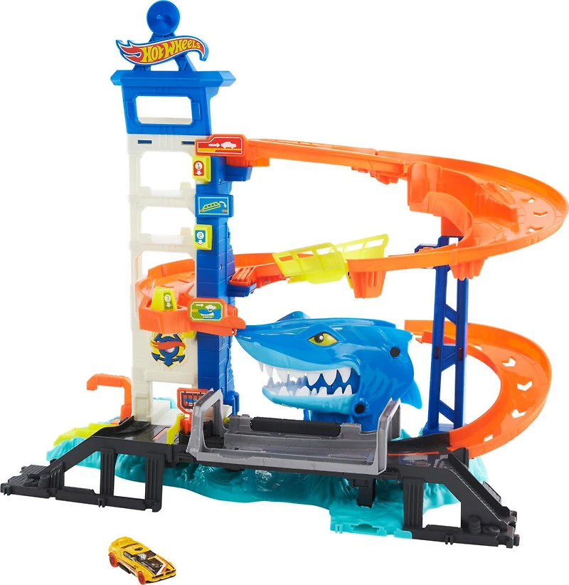 Hot Wheels Attacking Shark Escape Playset