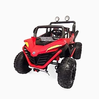 KIDSVIP Licensed Sport MX 2x12V 4x4 Poussette UTV 2 places pour enfants - Rouge - Édition anglaise