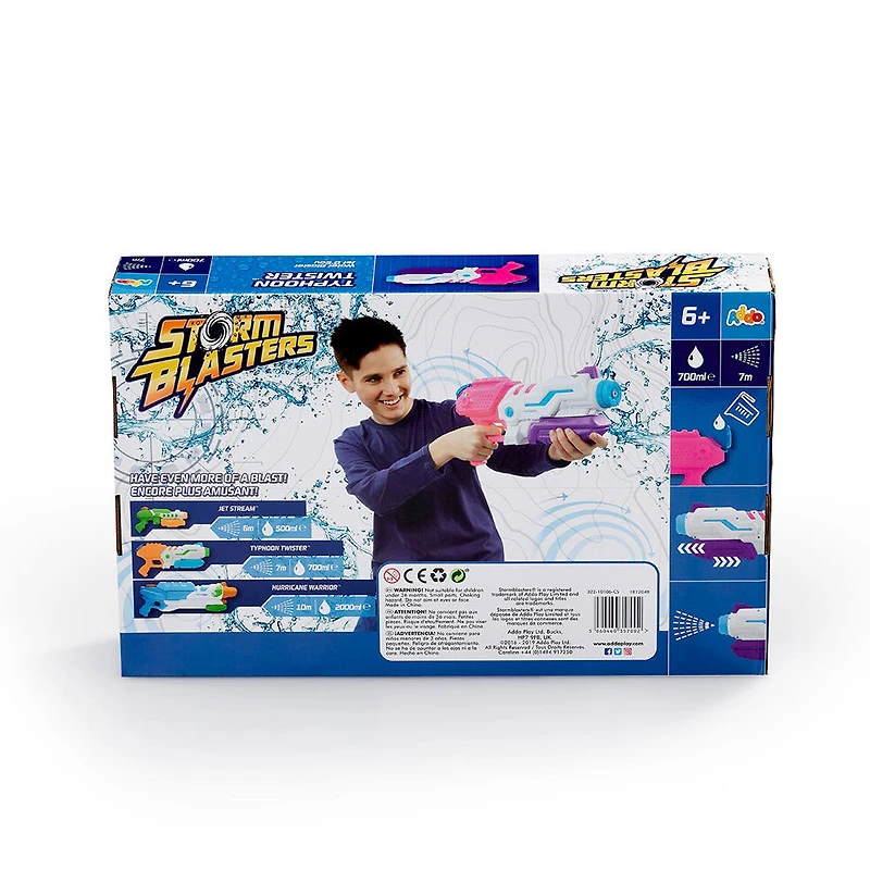 Storm Blasters - Foudroyeur d'eau Typhoon Twister - Rose - Notre exclusivité