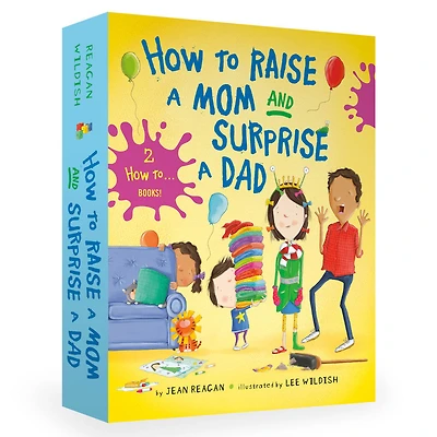 How to Raise a Mom and Surprise a Dad Board Book Boxed Set - English Edition