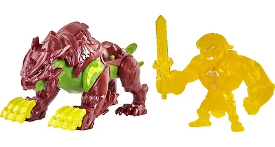 Masters of the Universe - MINIS Eternia - Coffret He-Man et Cringer (Battle Cat)