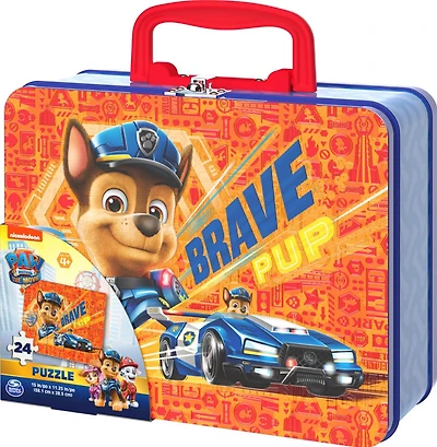 Paw Patrol The Movie 48-Piece Puzzle in Tin with Handle