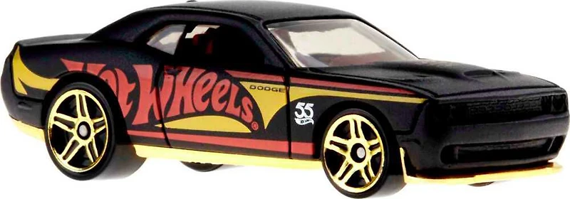 Hot Wheels 15 Dodge Challenger SRT "Pearl and Chrome" 1:64 Scale Vehicle