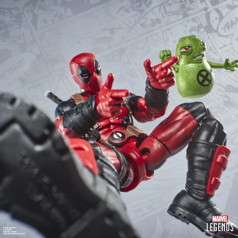 Marvel Legends Maximum Series, figurine Deadpool avec Doop