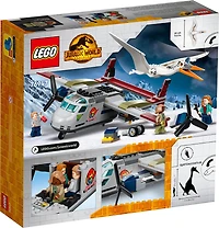 LEGO Jurassic World L'embuscade en avion du Quetzalcoatlus 76947 Ensemble de construction (293 pièces).