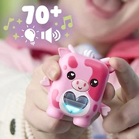 Hasbro Nano-mals Mootilda la vache rose, compagnon électronique