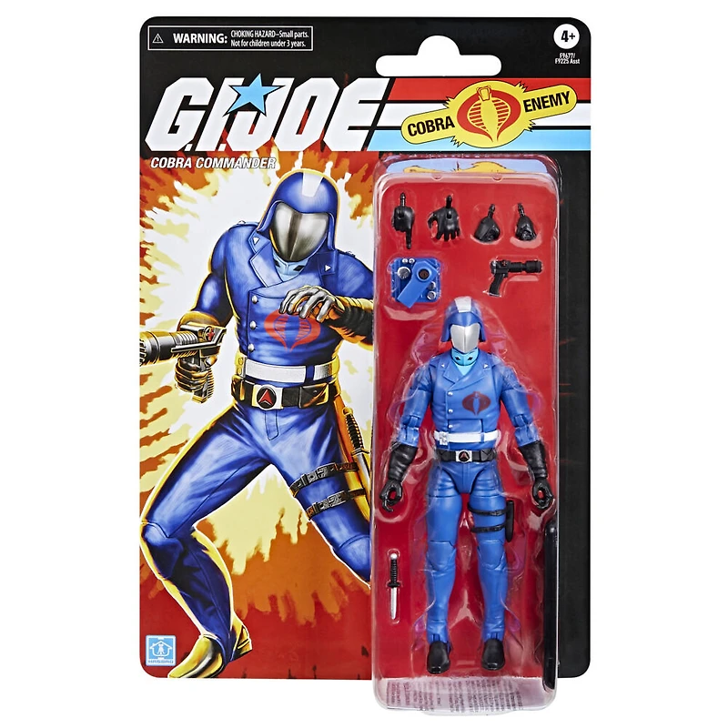 G.I. Joe Classified Series Retro Cardback, Cobra Commander Action Figure