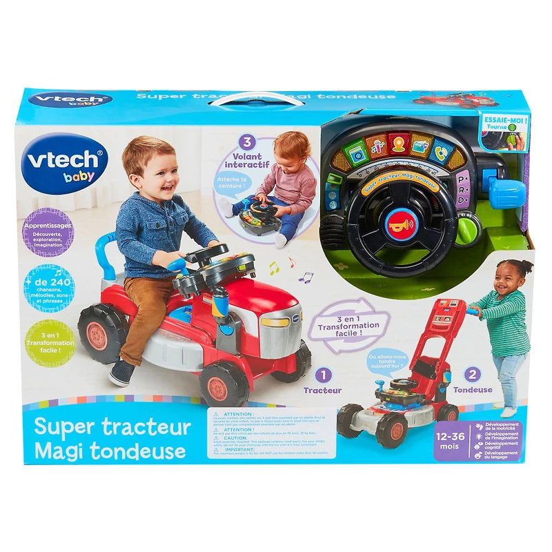 VTech Super tracteur Magi tondeuse - Édition française