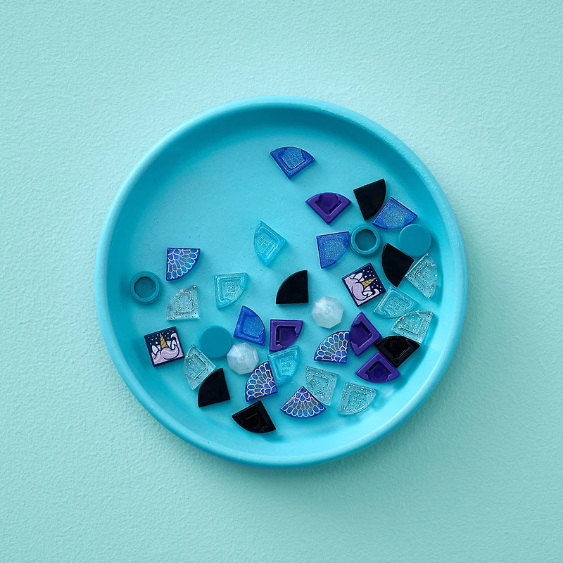 LEGO DOTS Bracelet Licornes 41802 Ensemble de loisir créatif (37 pièces)