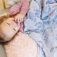 Perlimpinpin-Couverture en mousseline-Tulipes