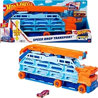 Hot Wheels - Ville - Transporteur avec pente de vitesse, 1 véhicule