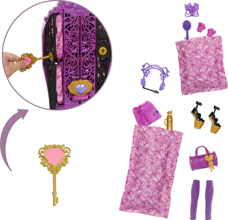 Monster High-Monstrueux Secrets Clawdeen Wolf-Coffret