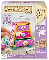 Boîte à bijoux à assembler Wood WorX