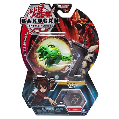 Bakugan, Trox, Créature transformable à collectionner de 5 cm.