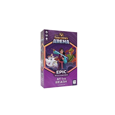 USAopoly Disney Sorcerer's Arena: Epic Alliances At the Ready Card Game Expansion - English Edition