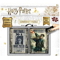 Prime3D Scratch Off Puzzle Reveal - Harry Potter Wanted - Casse-tête 500 pièces Harry Potter