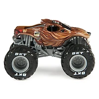 Monster Jam, Monster trucks officiels en métal moulé Kraken Vs. Wolf's Head Die-Cast, échelle 1:64