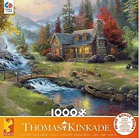 Ceaco: Thomas Kinkdae - Mountain Paradise Jigsaw casse tête (1000 pc)