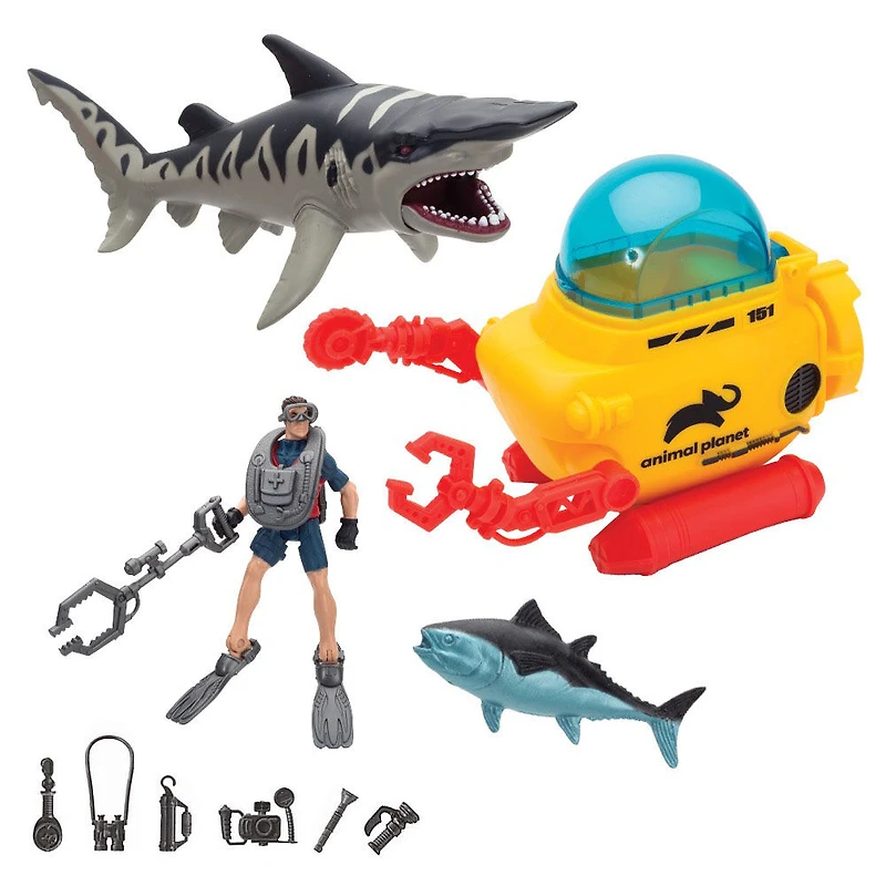 Animal Planet - Deep Sea Exploration Playset Asst