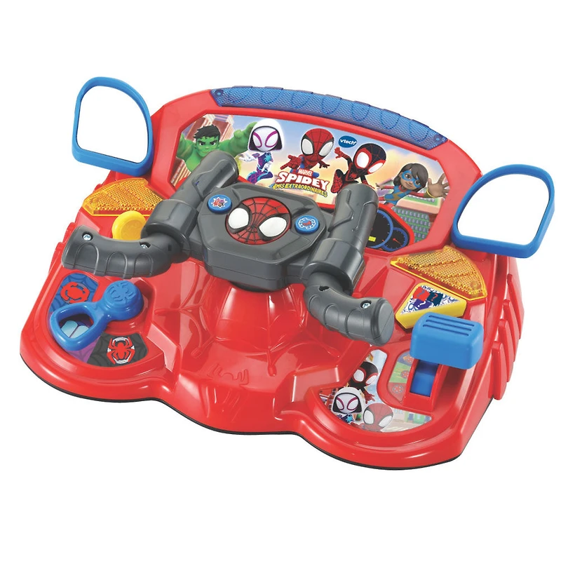 VTech Spidey and His Amazing Friends Spidey to the Rescue Driver - French Edition