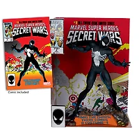 Marvel Spider-Man 1:6th Scale Collectible with Scene & Comic (Marvel Super Heroes Secret Wars #8)