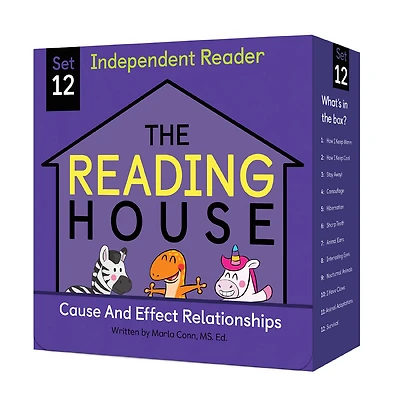 The Reading House Set 12: Cause and Effect Relationships - Édition anglaise