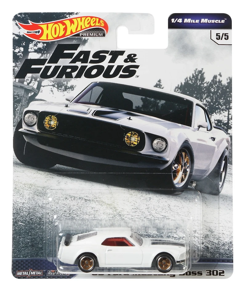 Hot Wheels - Vehicule Ford Mustang Boss 302.