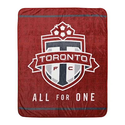 MLS Toronto FC Plush Blanket, 50"x60"