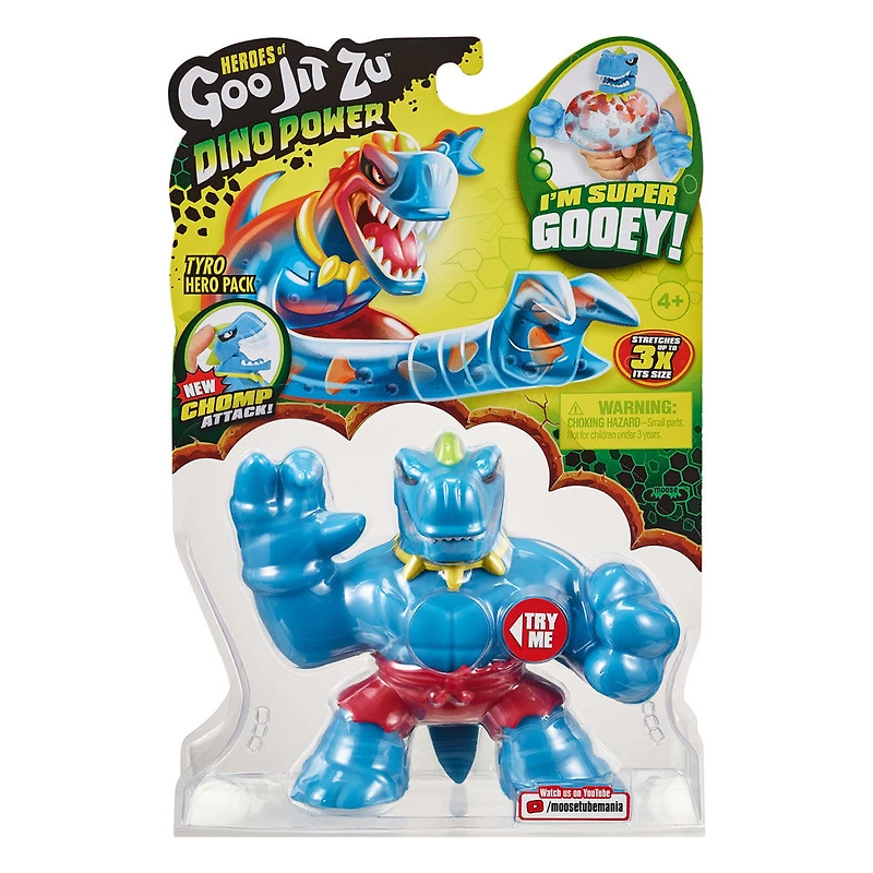 Heroes of Goo Jit Zu Dino Power Hero Pack - Tyro the T-rex